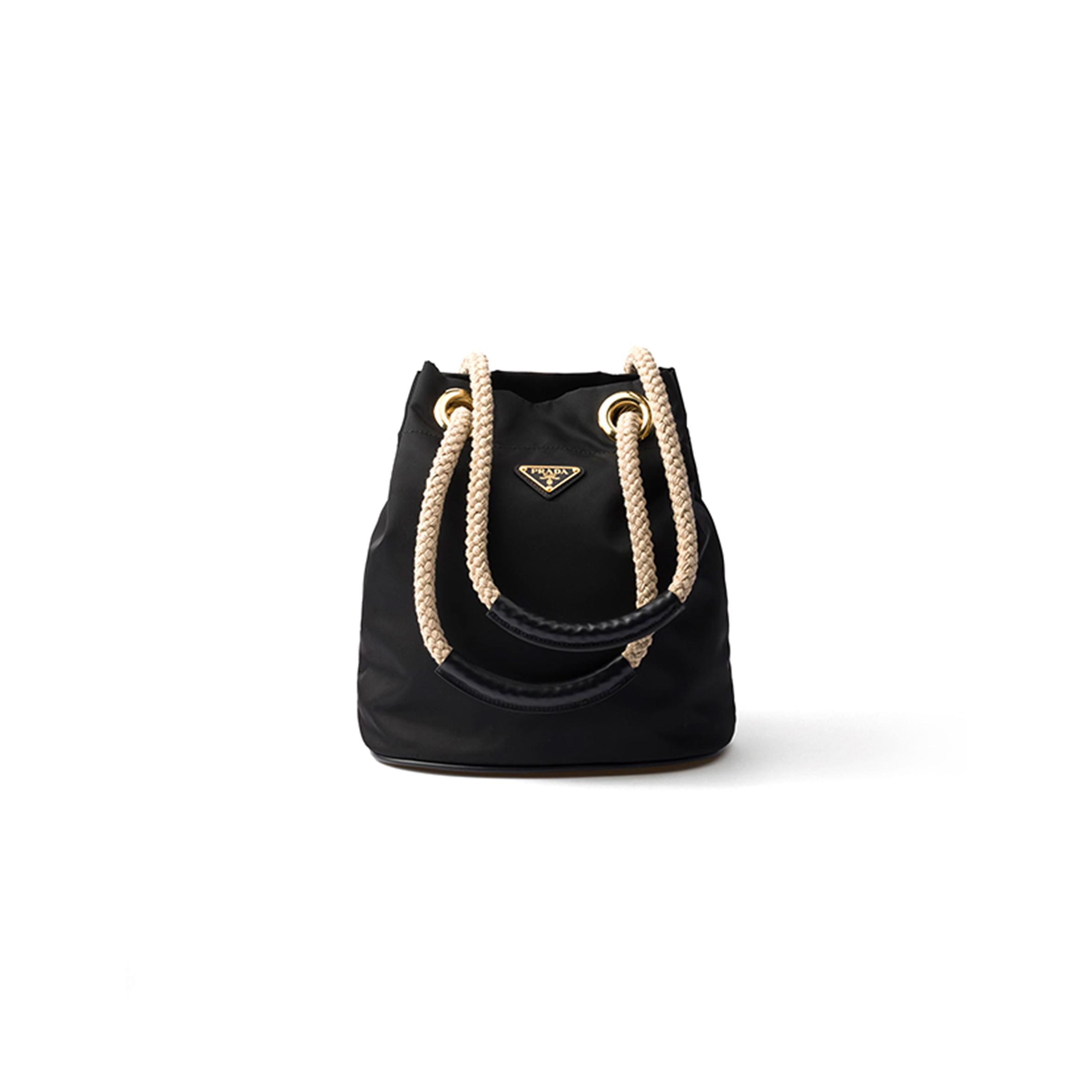 Pra*a mariner re-nylon small bucket bag 1be082 (28*23.5*16.8cm)